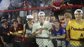 DMV Gridiron Interviews DeMatha Student Section [upl. by Llertnom]