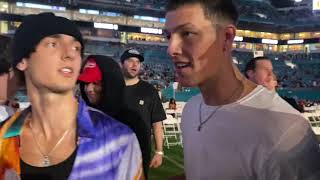 Bryce Hall amp Austin McBroom Gets Heated amp Fights Each Other at the Logan Paul Vs Floyd Mayweather [upl. by Genisia556]