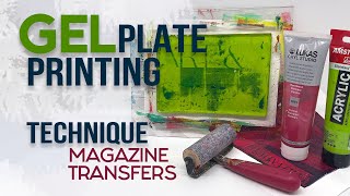 2 Illuminating Gel Plate Printing Transfers to Revolutionize Your Art [upl. by Turtle108]