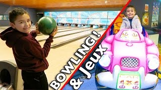 VLOG  DÉFI BOWLING Mère VS Fils amp Salle de Jeux [upl. by Roseanna]