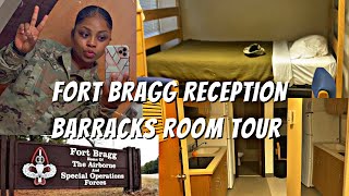 FORT BRAGG RECEPTION BARRACKS ROOM TOUR  WHAT TO EXPECT IF YOU PCS HERE US ARMY ENLISTED SOLDIER [upl. by Todd]