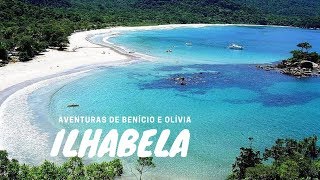 ILHABELA COM CRIANÇAS  PRAIA DE CASTELHANOS  CACHOEIRA PAQUETÁ [upl. by Trudey]