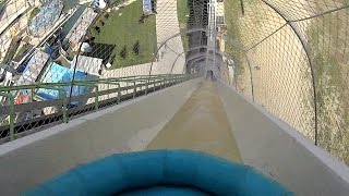 Giant Verrückt Water Slide at Schlitterbahn Kansas City [upl. by Aihseya]