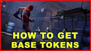 SpiderMan PS4 How to Get Base Tokens [upl. by Almond]