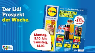 Der Lidl Prospekt der Woche  Angebote von Montag 0910 bis Samstag 1410 [upl. by Valene38]