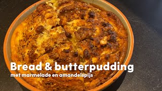 Broodpudding met boter en spijs – Recept  Samen koken met Allerhande [upl. by Tigges723]