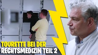 TOURETTE bei der RECHTSMEDIZIN mit Prof Dr Tsokos TEIL 2  Gewitter im Kopf [upl. by Ayhtak]