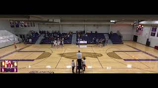 Barneveld High vs Monticello Varsity Womens Volleyball [upl. by Columba]