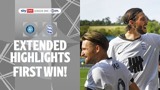 FIVE GOAL THRILLER  Wycombe Wanderers v Birmingham City extended highlights [upl. by Sitoiganap]