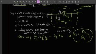 VOLTMETER AND GALVANOMETER CONVERSIONS [upl. by Pacheco]