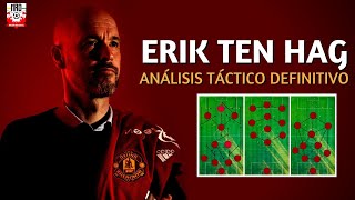 ANÁLISIS TÁCTICO DEFINITIVO ERIK TEN HAG EN MANCHESTER UNITED [upl. by Zilef365]