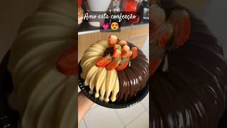 Eu decididamente Amo a confeitaria 🧁 doces receitas docesparavender bolo confeitos docesfinos [upl. by Haymo928]