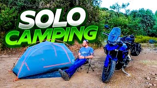 5 Tips For Solo Motorcycle Camping [upl. by Gladwin]