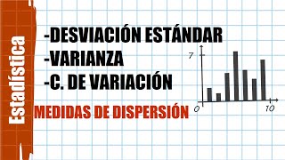 Varianza Desviación Estándar Coeficiente de Variación para datos no agrupados [upl. by Hersch171]