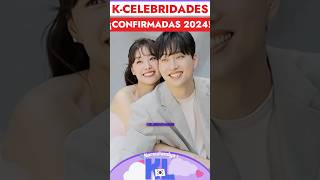 CELEBRIDADES COREANAS QUE CONFIRMARON SU RELACIÓN 2024 kdrama parati dorama chaeunwoo kpop [upl. by Siegler]