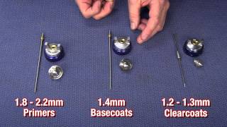 Simple Tips For Painting A Car  HVLP Paint Gun Needle amp Nozzles Explained  Eastwood [upl. by Htyderem]