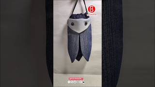 Make a Fabric denim cicada drawstring bag tutorial Part 1 [upl. by Mercola]