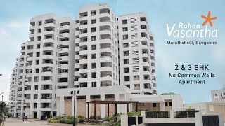 Rohan Vasantha Residential Apartments  Marathahalli  Bangalore [upl. by Sunday285]