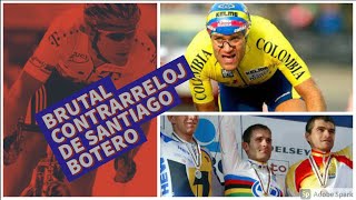 SANTIAGO BOTERO CAMPEON MUNDIAL DE ZOLDER 2002  GRANDES VICTORIAS DEL CICLISMO COLOMBIANO [upl. by Amata]