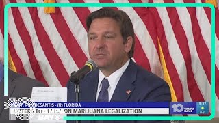 DeSantis shares views on Amendment 3 Floridas recreational marijuana measure [upl. by Eb]