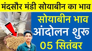 Mandsaur Mandi Bhav Soybean Rate Today Ujjain Mandi  Soya Ka Bhav  5 September 2024 [upl. by Ueih693]