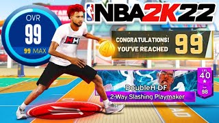 The Power of my 99 OVR 2Way Slashing Playmaker Squeakers react to the BEST BUILD in NBA2K22😂 [upl. by Llabmik]