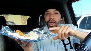 DEL TACO 2 FOR 6 JUMBO SHRIMP TACOS REVIEW [upl. by Eelahc]