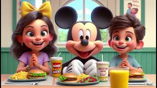 Lunchtime Laughs with Mickey 2 🍎😂  More Fun and Giggles for Kids Song for Childrens [upl. by Marutani335]