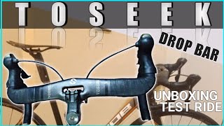 TOSEEK DROP BAR  Unboxing amp Test Ride [upl. by Wolfgram]