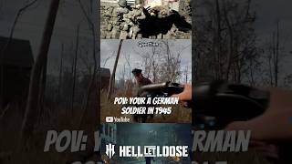 Hell Let Loose  POV Its 1945 amp Youre a German Officer hellletloose squad44 shorts [upl. by Lovich]