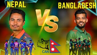 men t20 world cup 2024 Nepal vs Bangladesh Nepal vs Bangladesh match analysis [upl. by Swetiana]