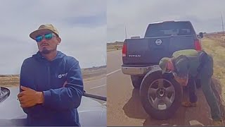 52 lbs of Meth Found in His Spare Tire BODYCAM [upl. by Procto]