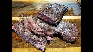 How To Cook The Perfect Skirt Steak For Fajitas  Reverse Sear [upl. by Eimmelc620]