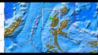 M 56 EARTHQUAKE  HALMAHERA INDONESIA 1712 [upl. by Capriola]