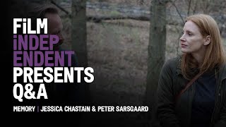 MEMORY  QampA  Jessica Chastain amp Peter Sarsgaard  Film Independent Presents [upl. by Ignatius]