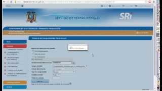 Ver comprobantes Electrónicos desde SRI  Ecofactura [upl. by Utham]