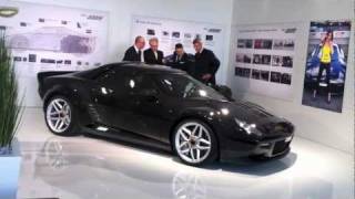 Michael Stoscheks New Stratos by Pininfarina  Frankfurt 2011 [upl. by Avah678]