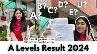 My CAIE A Levels Result June 2024 [upl. by Lemej131]