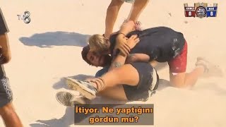 SURVİVOR ALL STAR Yunus Emre Yaman kavgası [upl. by Hajidak]