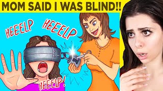 My Mom LIED  Im NOT BLIND  A True Story Animated [upl. by Izawa811]