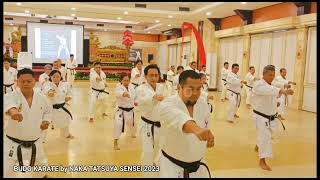 Bali BUDO Karate with Naka Tatsuya Sensei  Bali 2023 [upl. by Ahsyen]