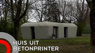 Primeur voor Eindhoven eerste bewoner in huis uit 3Dprinter [upl. by Nakre418]