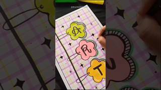 Easy Front Page Design 🎨  Sticky Notes ideas ✨ frontpage stickynotes shorts art diyfrontpage [upl. by Adorne]