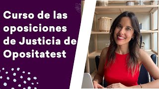 Cursos de las oposiciones de justicia de Opositatest [upl. by Rasec]