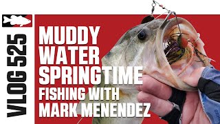 Mark Menendezs OneTwo Punch for Springtime Fishing on Lake Y  Tackle Warehouse VLOG 525 [upl. by Prunella175]