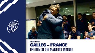 XV de France masculin  Une remise des maillots intense [upl. by Eliam]