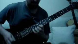 guthrie govan  rhode island shred  transcription [upl. by Anairda]