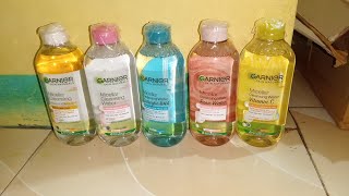 REVIEW GARNIER MICELLAR WATER  MICELLAR WATER CLEANSING ALL IN 1 [upl. by Three]