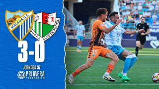 MI OPINIÓN del MÁLAGA CF 30 ANTEQUERA CF  J37 Primera Federación 202324 [upl. by Nyved]