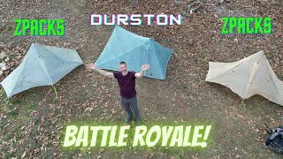 Tent wars Durston vs Zpacks XMid Pro 1 vs Altaplex and Plex Solo [upl. by Ajay]